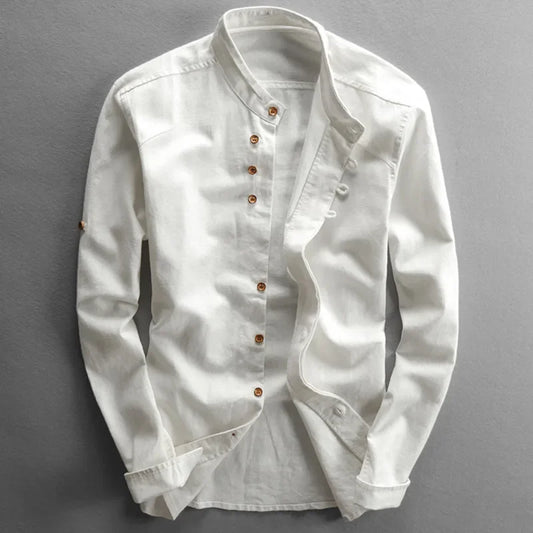 Asuka Japanese Linen Shirt
